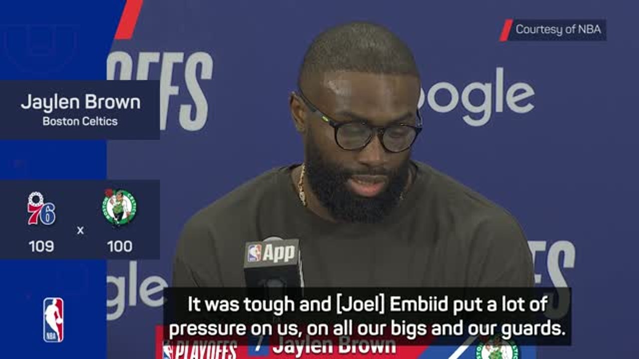 Celtics had no answer for Embiid - Brown