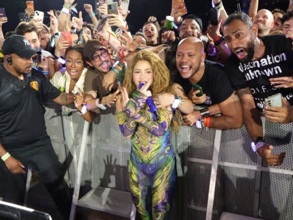 Rekord-Show: Shakira verwandelt Copacabana in Partyzone