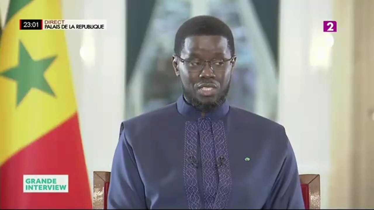 Diomaye Faye : « J’ai appris la candidature de Macky Sall par d’autres chefs d’État »