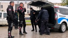 Polise direnen ehliyetsiz motosiklet sürücüsüne biber gazıyla müdahale