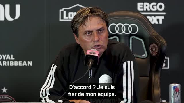 Inter Miami - Hoyos fier de son équipe malgré une défaite 4-3 après avoir mené 3-0