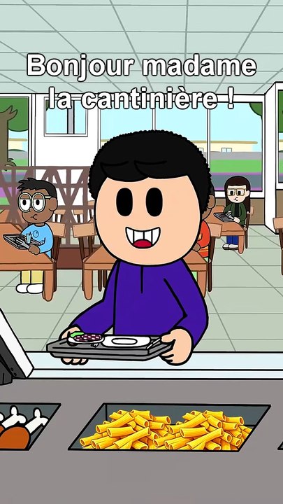VIOLET SUBIT UNE INJUSTICE À LA CANTINE