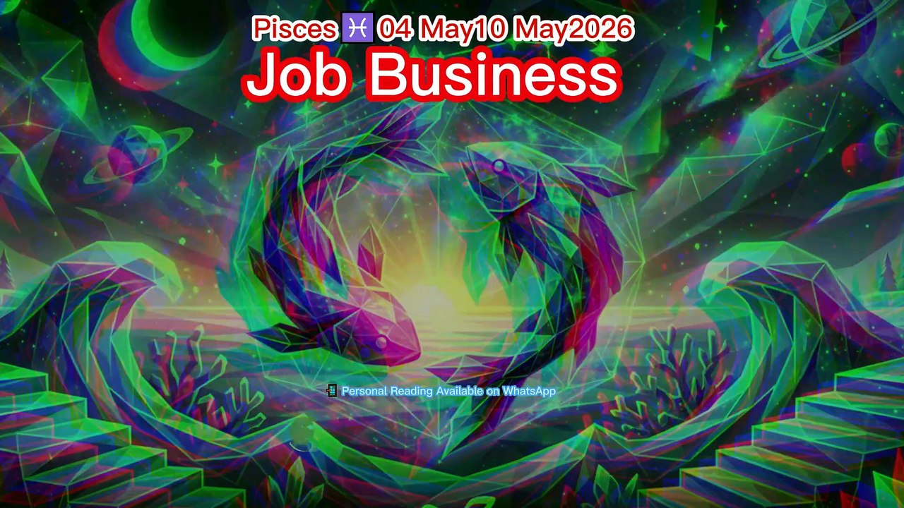 Pisces♓#04,May,to,10,May2026 #weeklyupdate #horoscope#sattar_Bakaar_official