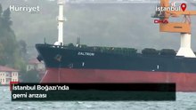 İstanbul Boğazı'nda gemi arızası