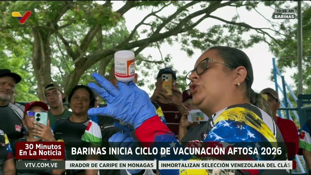 Inicia ciclo de vacunación contra la fiebre aftosa en el estado Barinas