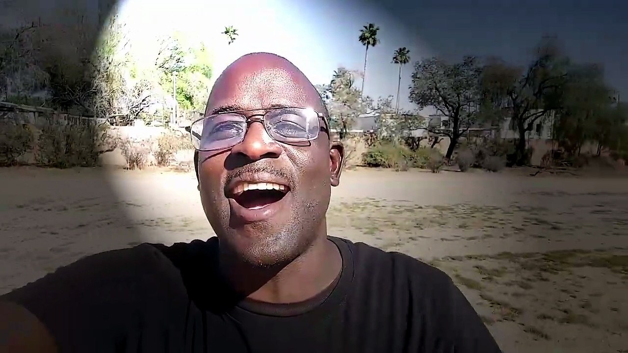 Preacher Sings Passionately About Jesus In The Open Field