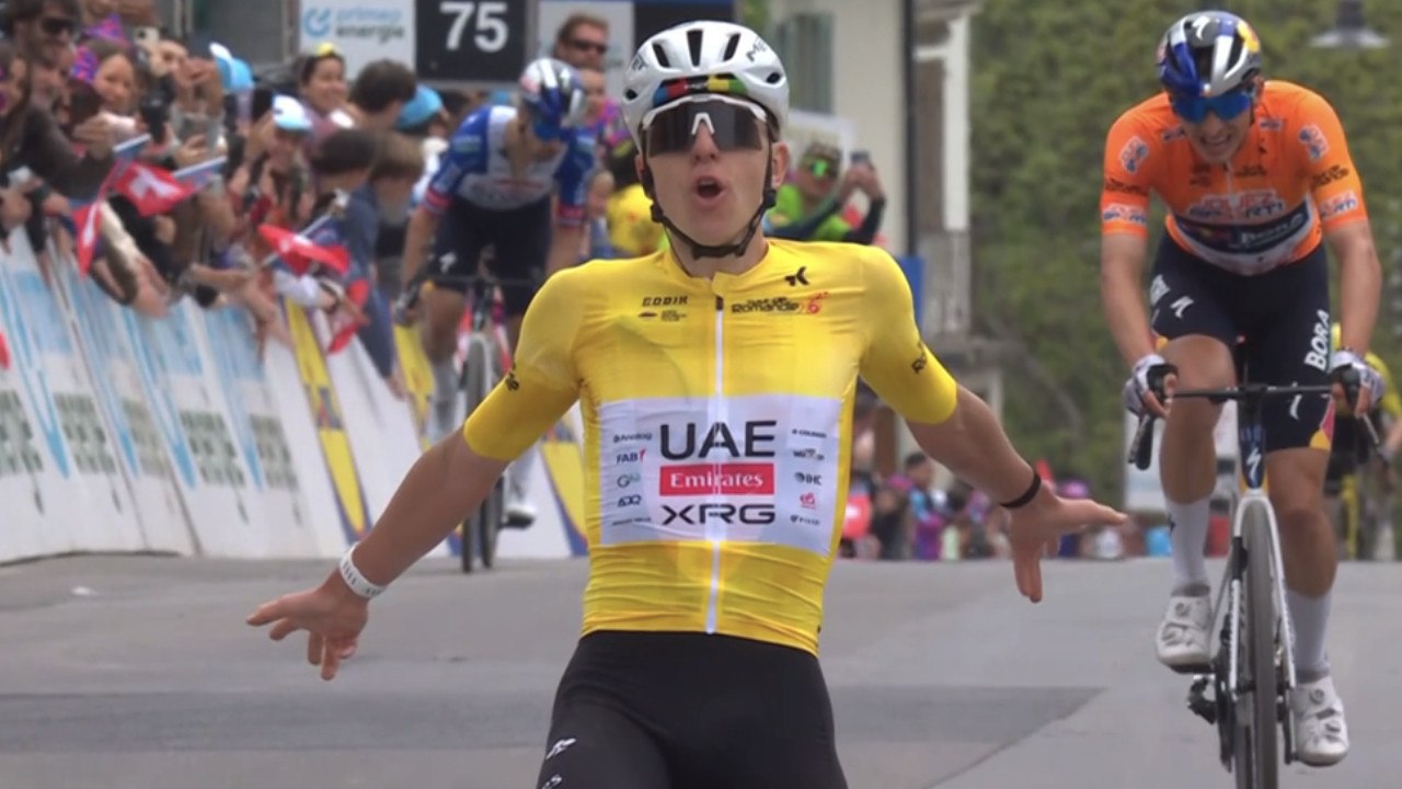 Tour de Romandie 2026 - Étape 5 - Tadej Pogačar remporte la 5e étape et le classement général !