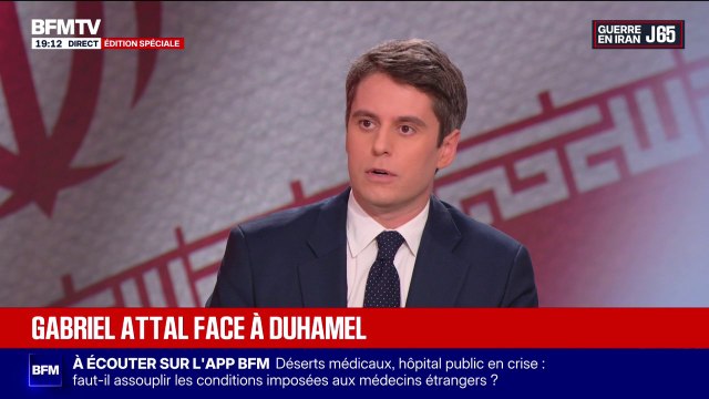 Présidentielle 2027: être candidat n'est pas une décision qu'on prend à la légère, mais une décision qu'on mûrit , explique Gabriel Attal, ancien Premier ministre