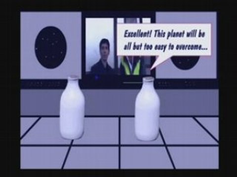 Caution Wet Paint - Milk! From Outer Space