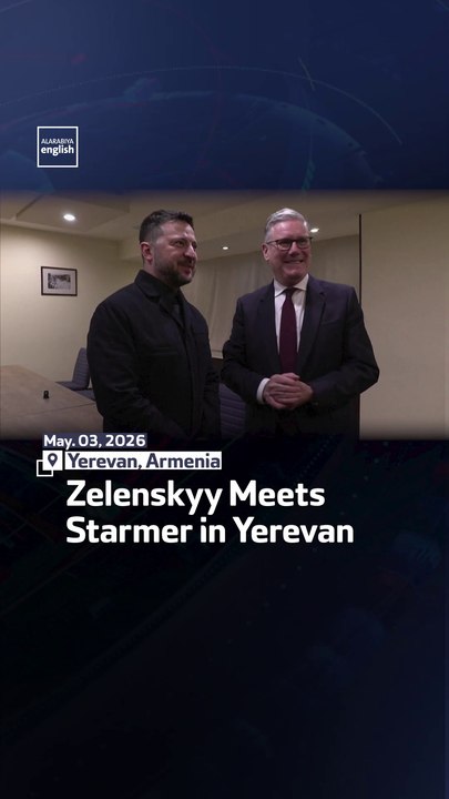 Zelenskyy Meets Starmer in Yerevan