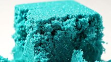 Mesmerizing Rainbow Sand Pour: Ultra Slow Motion Color Blending & Sand ASMR