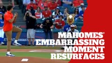 Patrick Mahomes thought an embarrassing moment of his was was buried for good