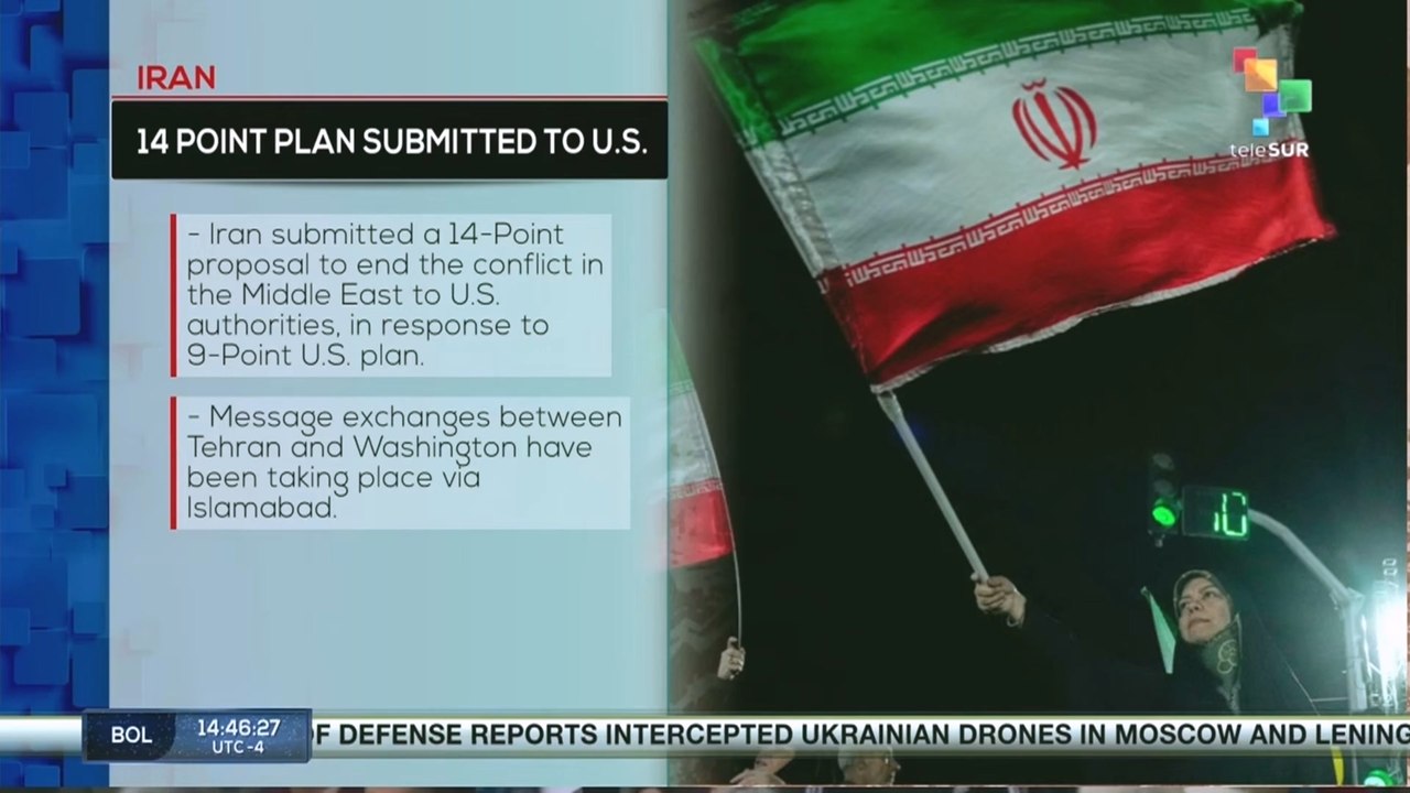 Iran, 14-point plan submitted to U.S