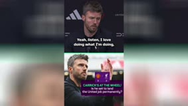 Is Carrick set to land the Manchester United job permanently?