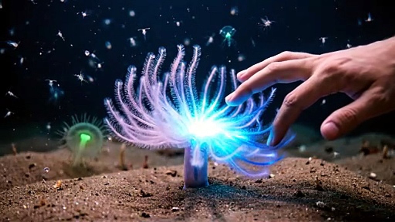 Sea Pen Bioluminescent Glow