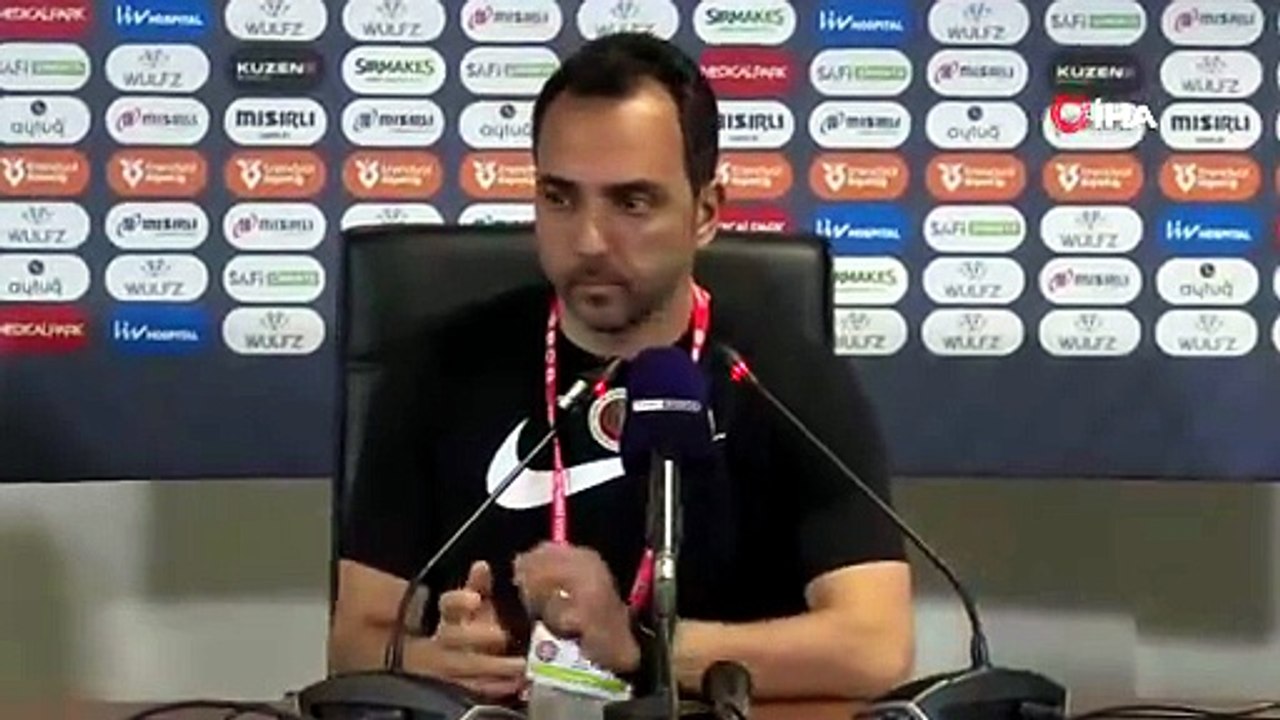 Gökhan Kağıtçıoğlu: "Hakem, pozisyonun VAR’dan net bir görüntü olmadığı söylendiği için golü veremediğini söyledi" | Ajansspor | IHA