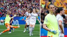 La portera del Bayern jugó unas semis de Champions... ¡con una camiseta de 'running'!