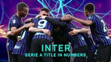 Inter's Serie A title in numbers