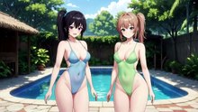 Dançando funk de biquíni (animação) / 4 Dancing funk in a bikini (animation) 4