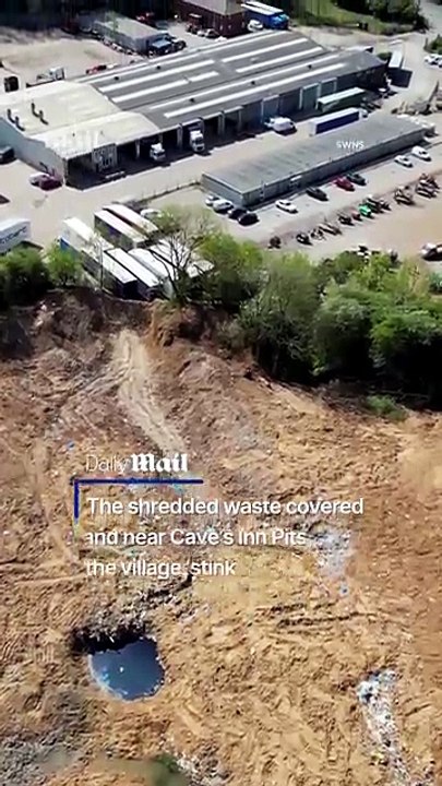 Giant 30,000 tonne fly-tip found at protected beauty spot as probe launched into 'sickening' discovery