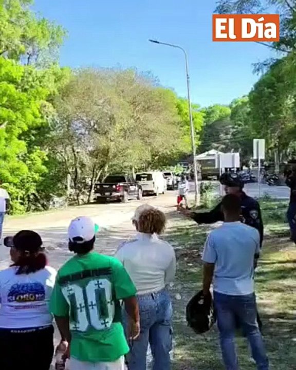 Protesta en San Juan en contra de minería es dispersada por agentes policiales