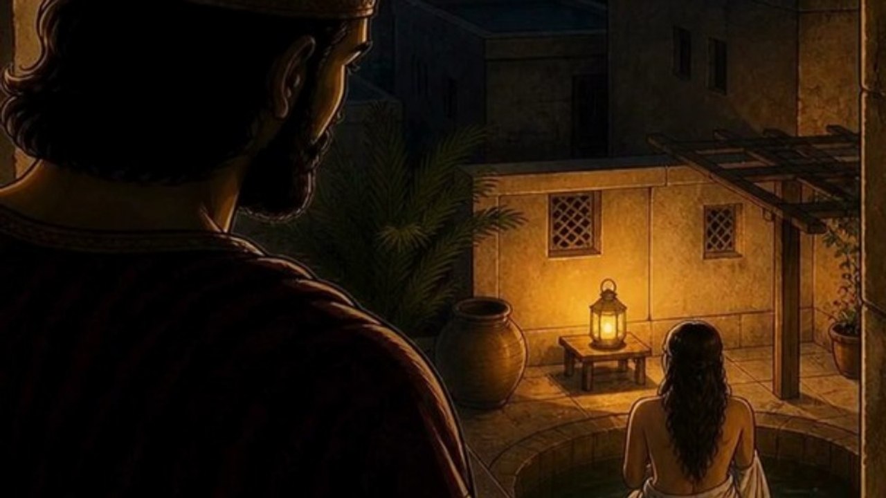 David & Bathsheba | The Moment Before the Choice |2 Samuel 11:2