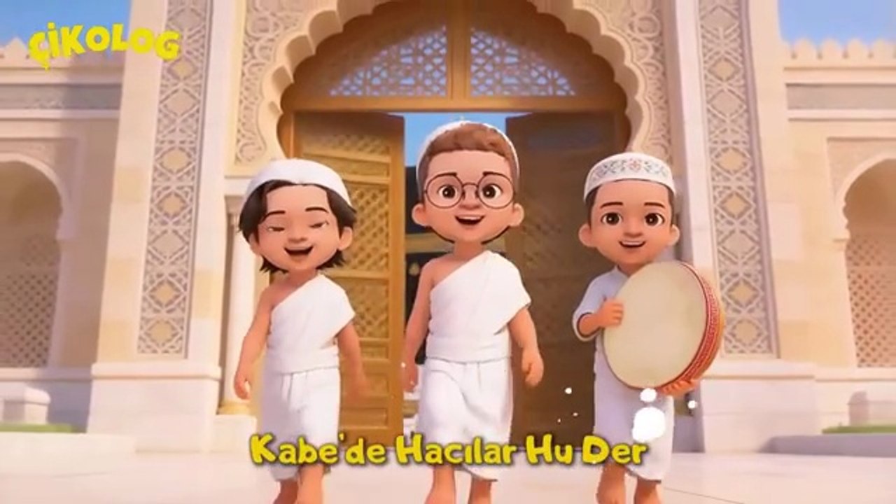 KABEDE HACILAR HU DER ALLAH (Çikolog) | Çocuk İlahileri | Çocuk Şarkıları