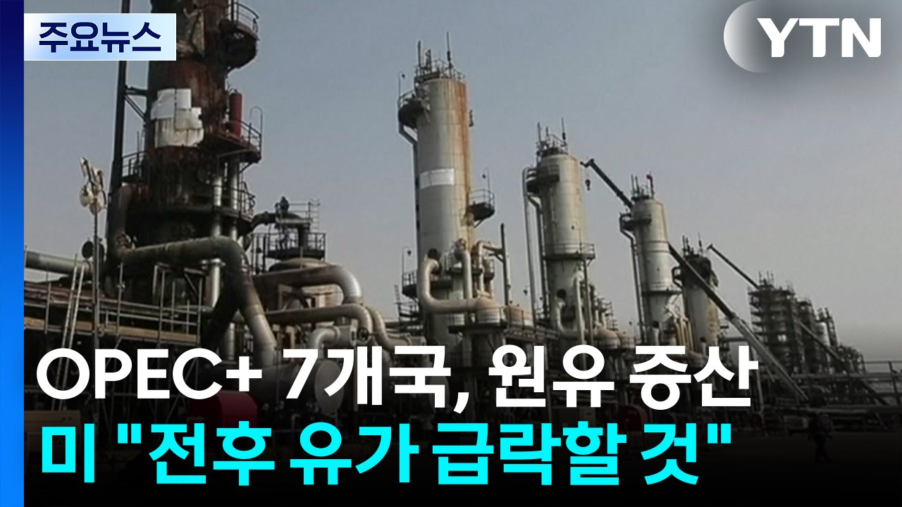 OPEC+ 7개국, 6월부터 원유 증산...미 재무 "전쟁 이후 유가 급락할 것" /...