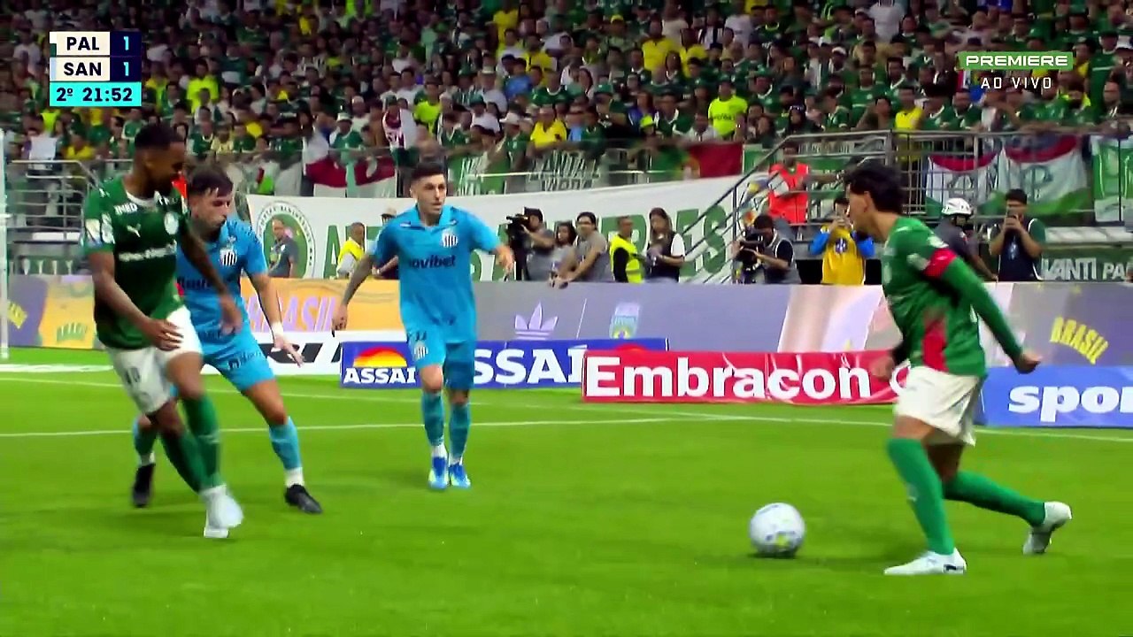 Palmeiras x Santos (Campeonato Brasileiro 2026 14ª rodada) 2° tempo
