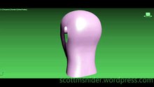 Ponikarovsky: 3DS MAX Practice Polygon Modeling Head Model Video #87 (05-03-2026)