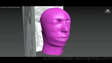 Ponikarovsky: 3DS MAX Practice Polygon Modeling Head Model Video #91 (05-03-2026)
