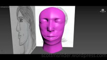 Ponikarovsky: 3DS MAX Practice Polygon Modeling Head Model Video #92 (05-03-2026)