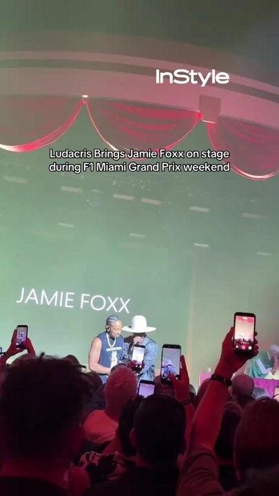 Jamie Foxx Joins Ludacris for a Surprise Performance in Miami