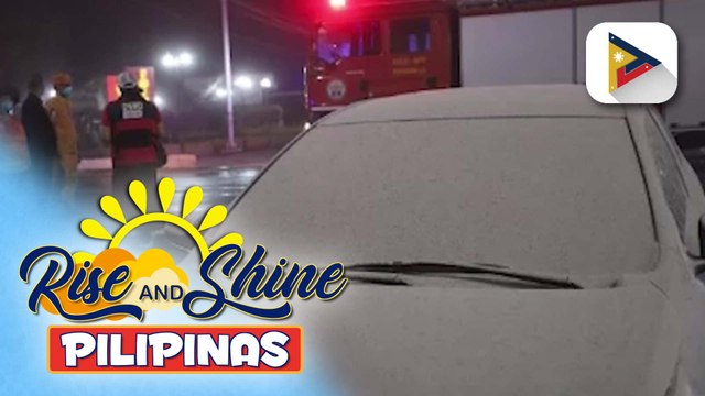 Panayam kay Coast Guard District Bicol PIO LTJG Alyzza Novie Bermal kaugnay sa mga ipinadalang personnel mula sa deployable response group upang tulungan ang mga apektado ng ashfall mula sa Bulkang #Mayon sa Albay