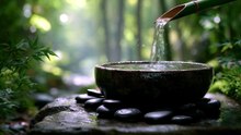 Bambou Zen • Eau Qui Coule • Relaxation Profonde & Nature Apaisante