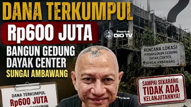 Himpun Dana Warga Rp600 Juta Pembangunan Dayak Center Sungai Ambawang. Ini Kata Br Stephanus Paiman OFM Cap