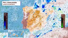 Tiempo fresco e inestable en España