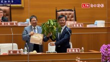 民眾黨竹縣議員議會質詢 當面喊話楊文科「國民黨應禮讓竹北市長」