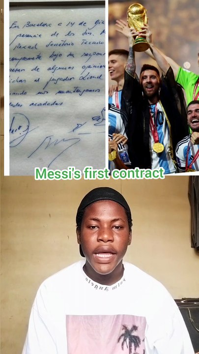 Messi's $1 million trash