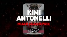 Miami GP F1 Star Driver - Kimi Antonelli