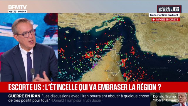 Guerre au Moyen-Orient: l'annonce de l'escorte de navires par la marine américaine pourrait-elle mener à la reprise des combats?