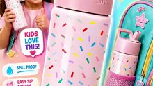 Simple Modern Kids Water Bottle Straw Lid Insulated – Leakproof School Must-Have 😳🔥