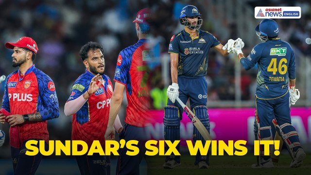 GT vs PBKS Last Over Thriller | Sundar’s Six Steals The Show | IPL 2026 Highlights