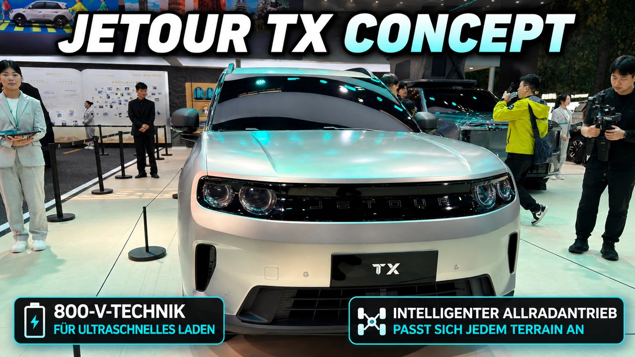 Jetour TX Concept feiert Premiere auf der Beijing Auto Show 2026