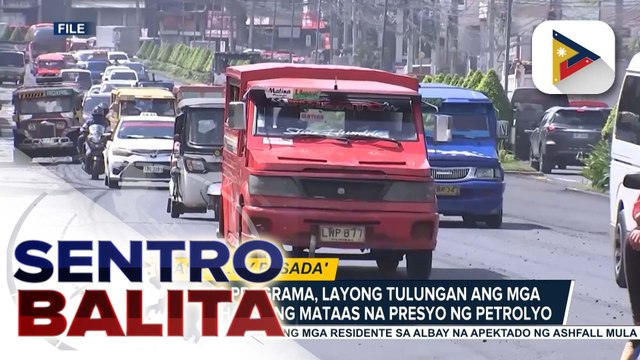 1K Jeepney drivers sa Davao Region, makikinabang sa ‘Tupad Tuloy Pasada Program’ ng DOLE XI | ulat ni Regine Lanuza - PTV Davao