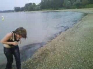 baignade forcé dans un lac