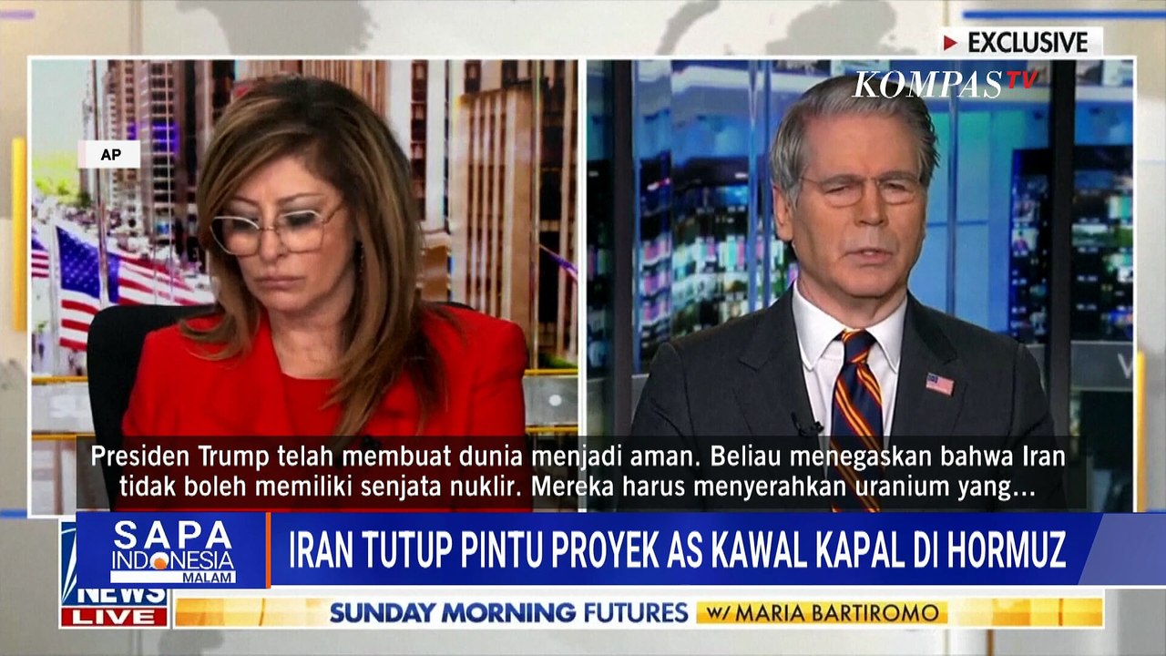Tegas! Reaksi Iran soal Trump Luncurkan Project Freedom di Selat Hormuz | SAPA MALAM