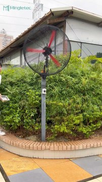 Mingletec fully sealed BLDC motor industrial wall fan #minglete #fullysealed #bldcmotor #industrialfan #wallfan #factory #outdoor #manufacturer #fyp