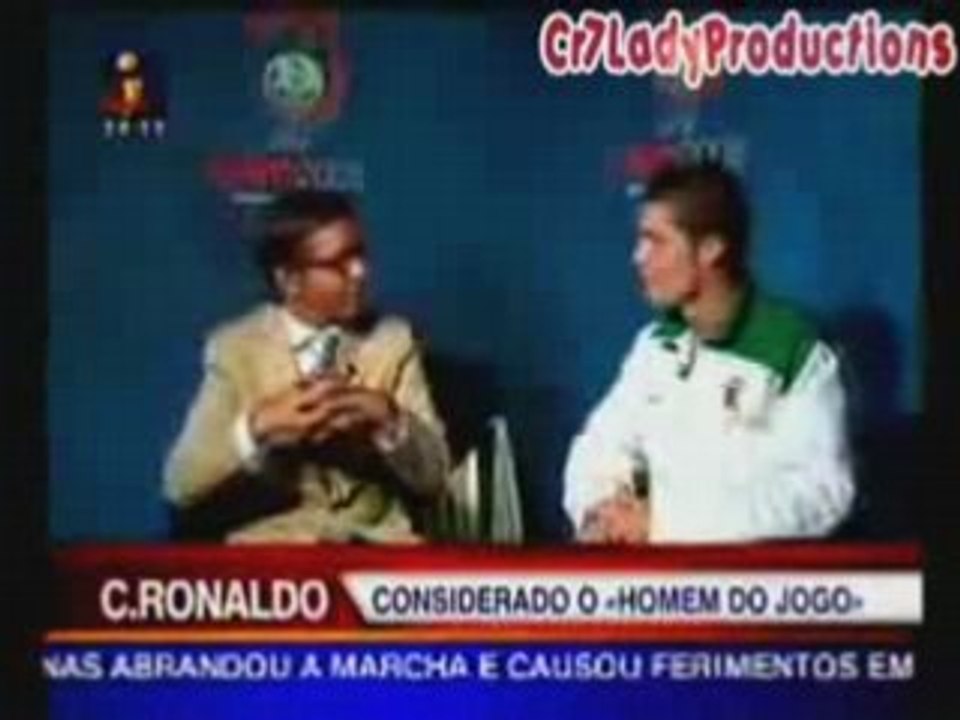 Cristiano Ronaldo interview TVI 11/06/2008