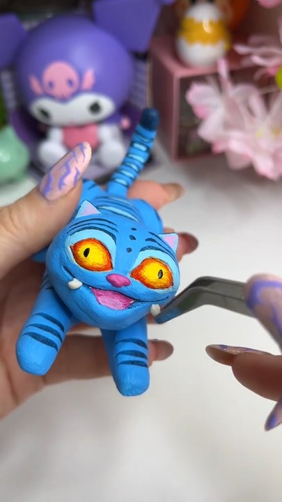 DIY KPOP DEMON HUNTERS Derpy ring holder 💍✨#kpopdemonhunters #argileautodurcissante #huntrix #argile #sculpture @NetflixFR @Sony Pictures France